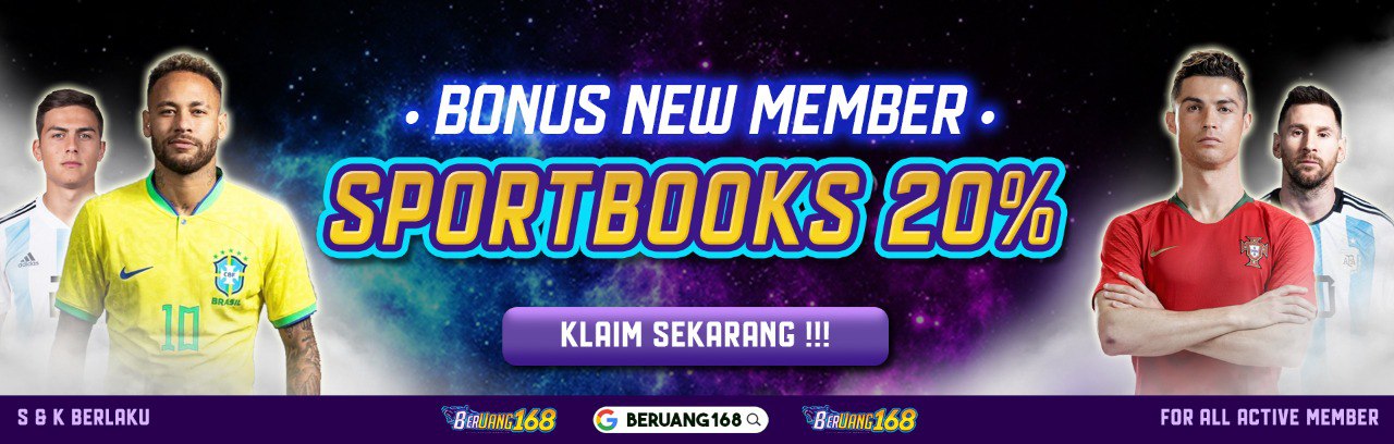 WELCOME BONUS NEW MEMBER SPORTSBOOK 20%