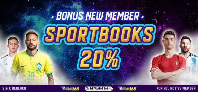 WELCOME BONUS NEW MEMBER SPORTSBOOK 20%