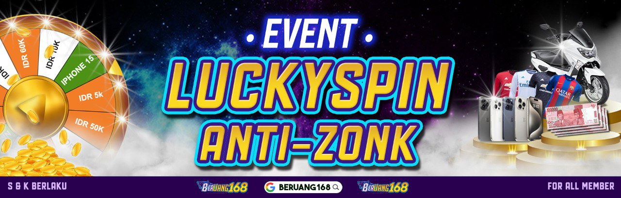 LUCKY WHEELS ANTI ZONK BERHADIAH